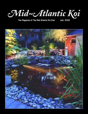 Mid-Atlantic Koi Club Cover July 2005